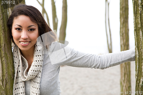 Image of Beautiful african american woman