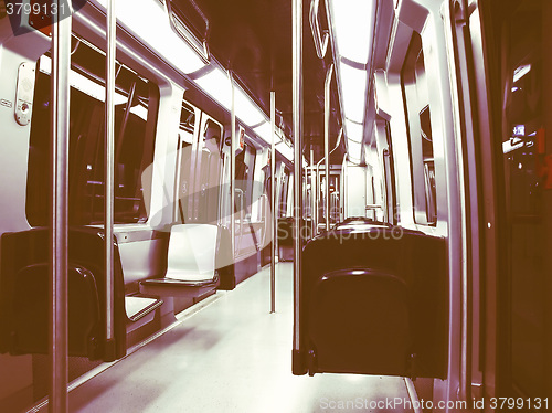 Image of  Subway train vintage