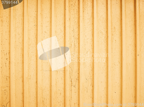 Image of Retro looking Corrugated steel