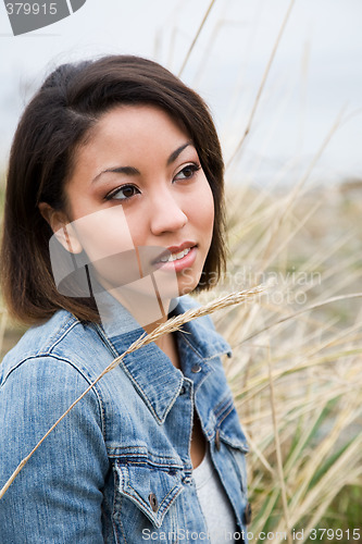 Image of Beautiful african american woman