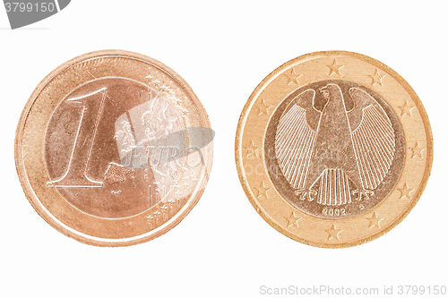 Image of  One Euro coin vintage