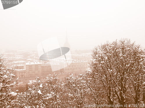 Image of Turin view vintage