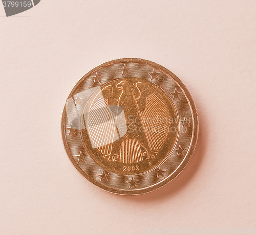 Image of  Two Euro coin vintage