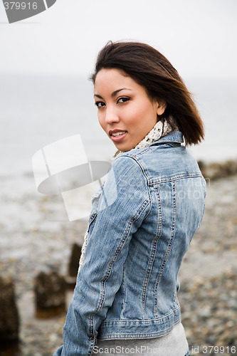 Image of Beautiful african american woman