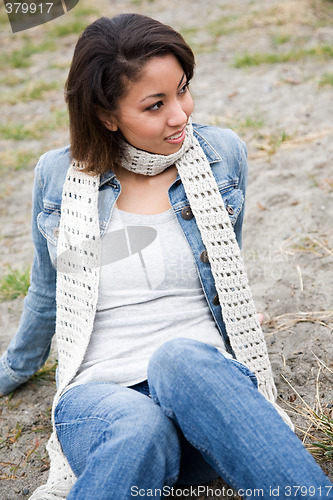 Image of Beautiful african american woman