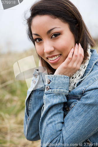 Image of Beautiful african american woman