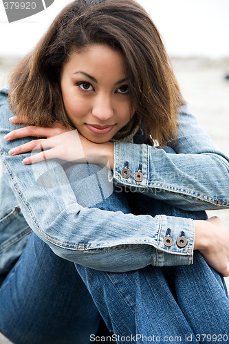 Image of Beautiful african american woman