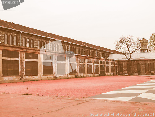 Image of Abandoned factory vintage