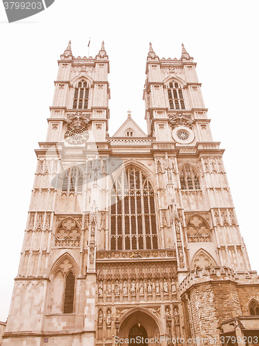 Image of Westminster Abbey vintage