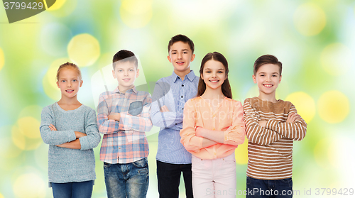 Image of happy smiling children