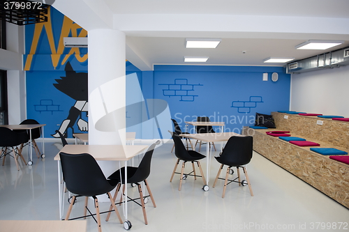 Image of startup business office interior