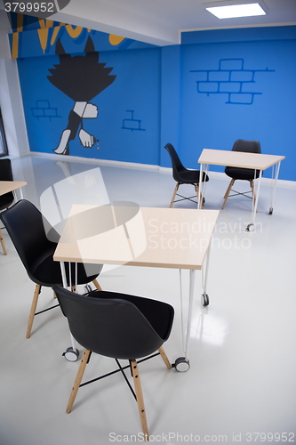 Image of startup business office interior