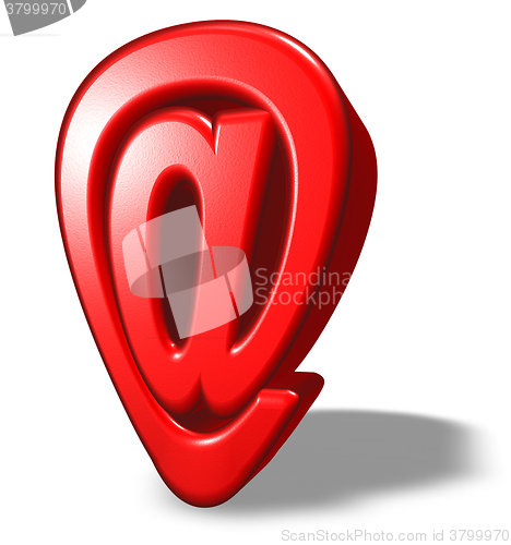 Image of cartoon email symbol