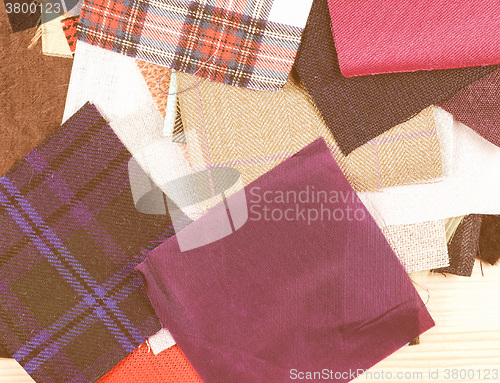 Image of  Fabric samples vintage