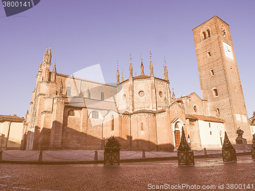 Image of Chieri Cathedral, Italy vintage