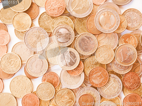Image of  Euro coin vintage