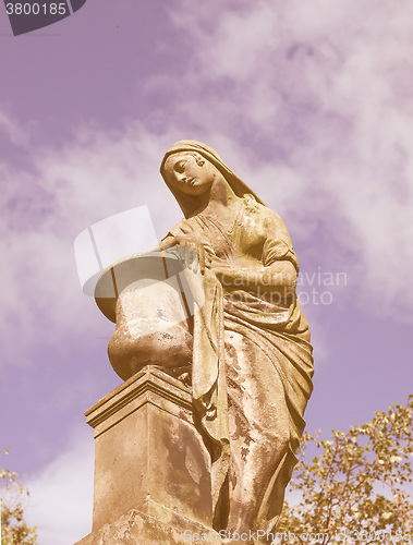 Image of Glasgow cemetery vintage