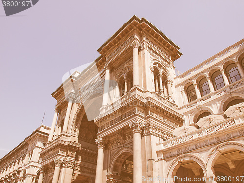 Image of Galleria Vittorio Emanuele II, Milan vintage