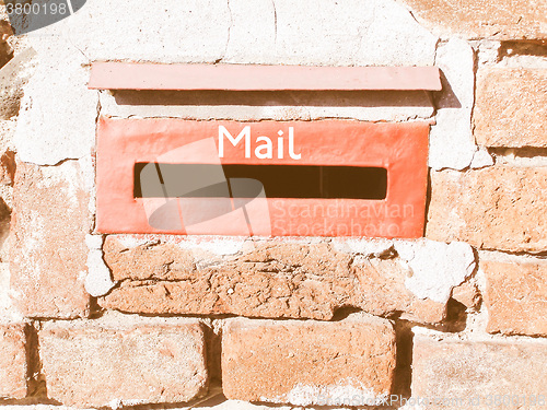 Image of  Old mailbox vintage