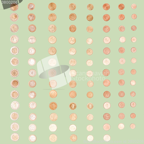 Image of  Euro coin vintage
