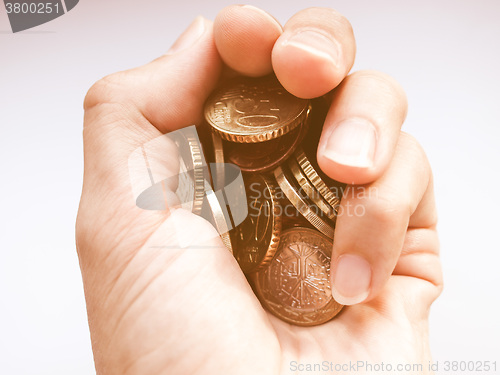Image of  Euro coins vintage