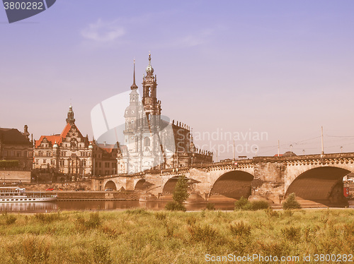 Image of Dresden Hofkirche vintage