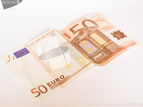 Image of  Euro note vintage