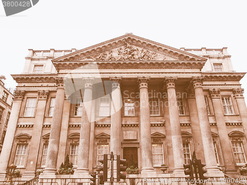 Image of Mansion House, London vintage