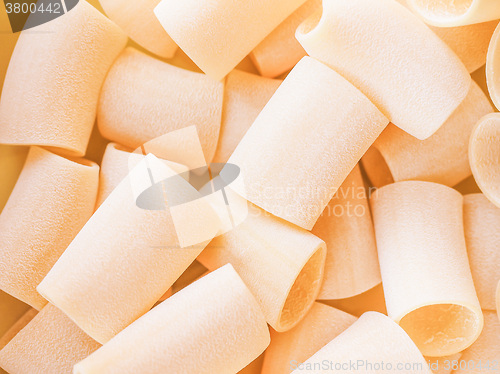 Image of Retro looking Paccheri pasta