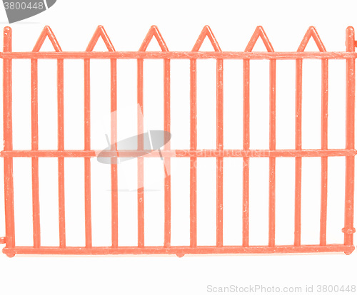 Image of  Fence picture vintage