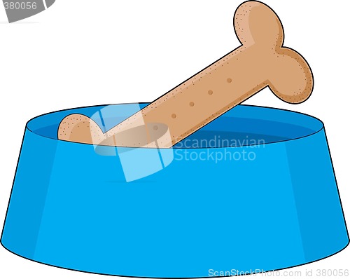 Image of Dog Bone in Bowl