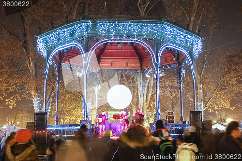 Image of Advent celebration on Zrinjevac