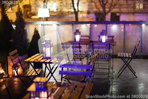 Image of Illuminated caffe tables