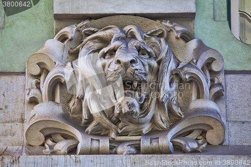 Image of Architectural detail in Lisbon, Portugal.