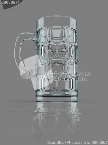 Image of typical big beer glass