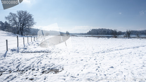 Image of Osterseen witner scenery