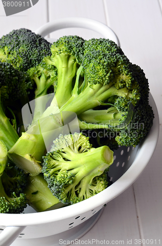 Image of Bunch of fresh green broccoli