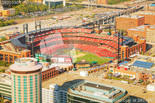 Image of Busch baseball stadium in St Louis, MO