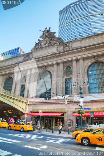 Image of Grand Central Terminal old entrance