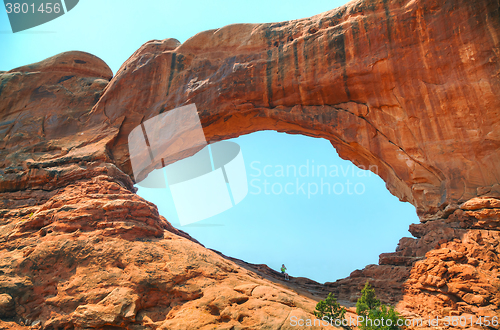 Image of The North Window Arch at the Arches National Park