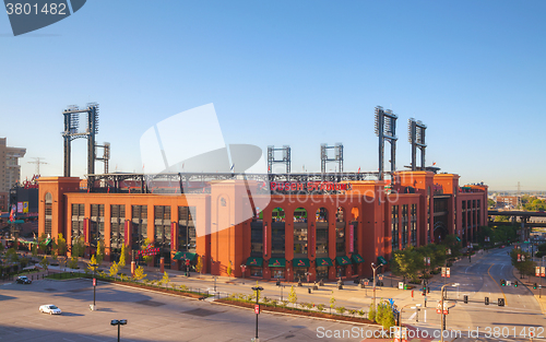 Image of Busch baseball stadium in St Louis, MO
