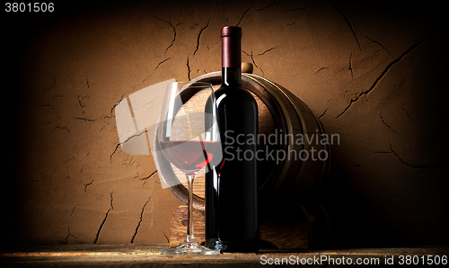 Image of Old wine in cellar