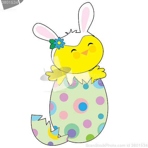 Image of Easter Bunny Chick