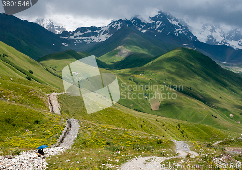 Image of Hiking in mountain