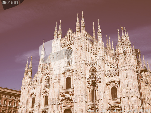 Image of Milan Cathedral vintage