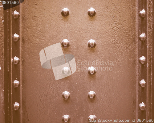 Image of  Black steel background vintage