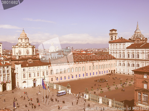 Image of Piazza Castello, Turin vintage