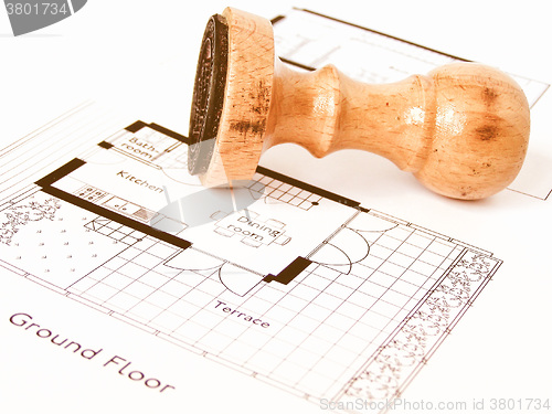 Image of  Technical drawing vintage