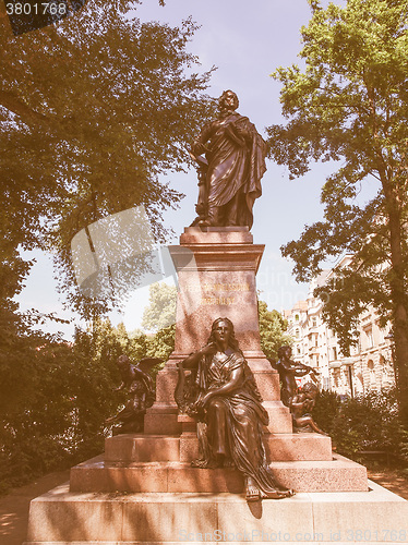 Image of Mendelssohn Denkmal Leipzig vintage