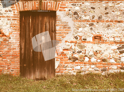 Image of  Old door vintage